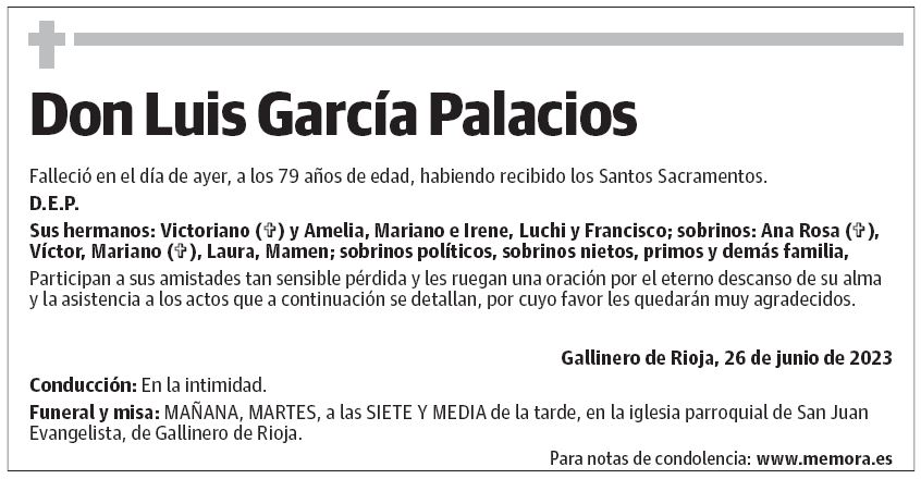 Don Luis García Palacios
