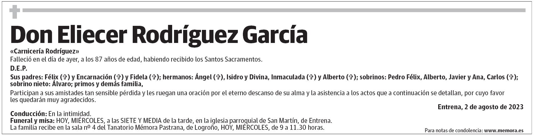 Don Eliecer Rodríguez García