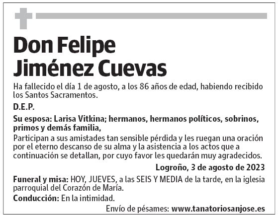 Don Felipe Jiménez Cuevas