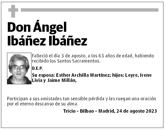 Don Ángel Ibáñez Ibáñez