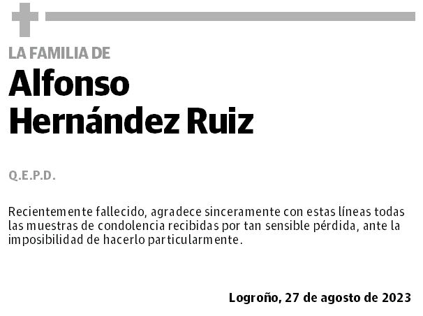 Alfonso Hernández Ruiz