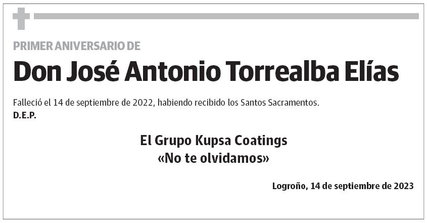 Don José Antonio Torrealba Elías