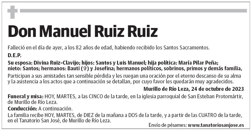 Don Manuel Ruiz Ruiz