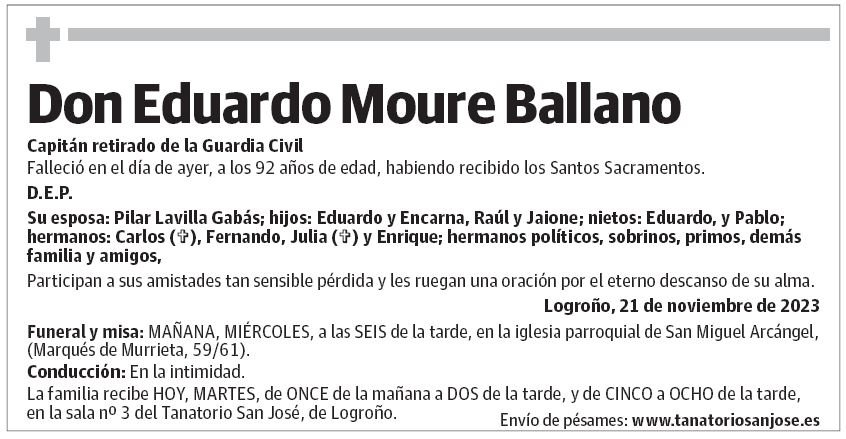 Don Eduardo Moure Ballano