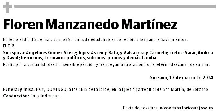 Floren Manzanedo Martínez