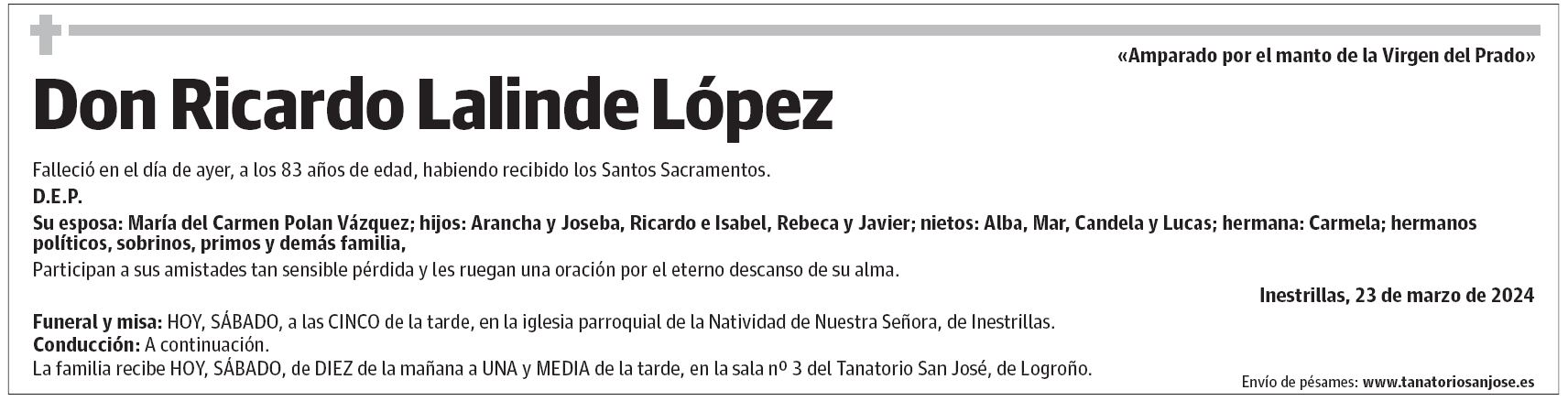 Don Ricardo Lalinde López