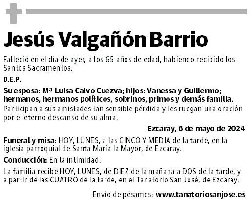 Jesús Valgañón Barrio