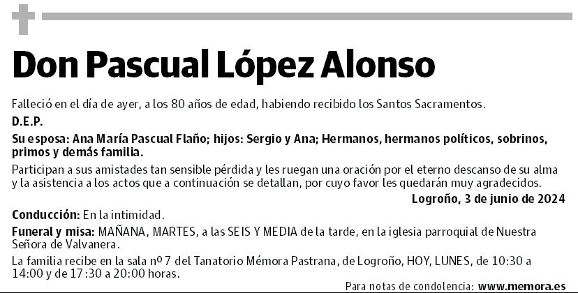 Don Pascual López Alonso