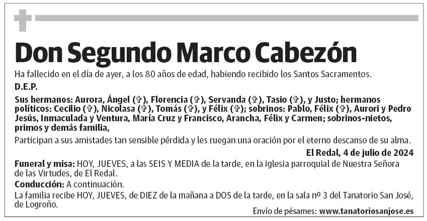 Don Segundo Marco Cabezón