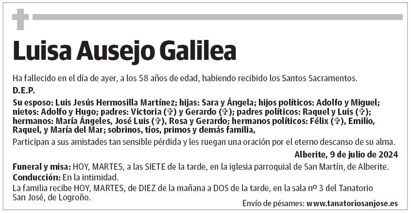 Luisa Ausejo Galilea