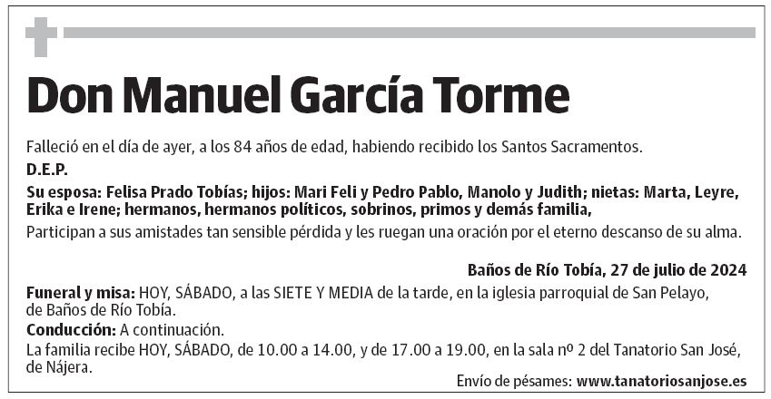 Don Manuel García Torme