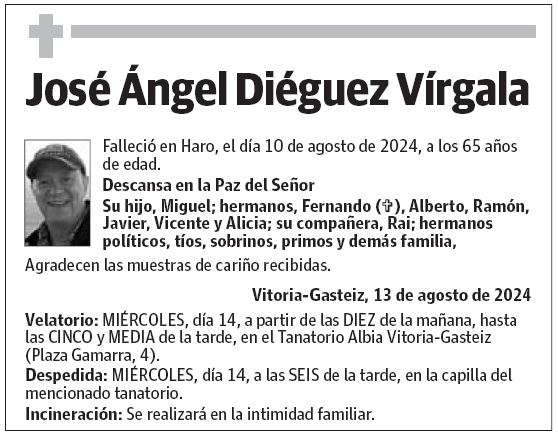 José Ángel Diéguez Vírgala