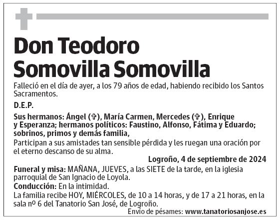 Don Teodoro Somovilla Somovilla