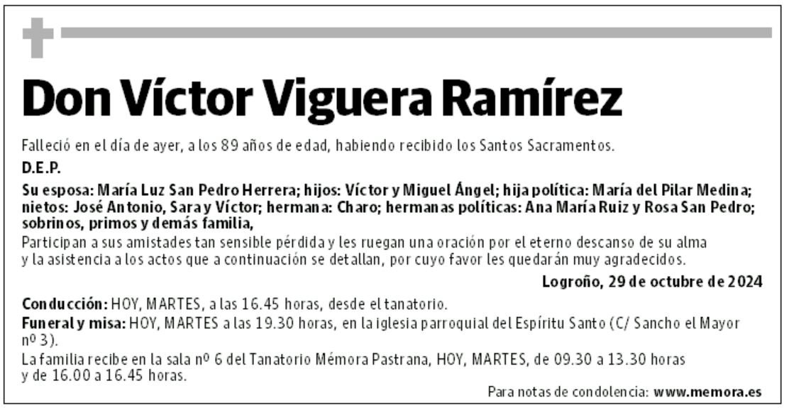 Don Víctor Viguera Ramírez