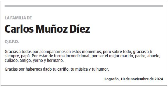 Don Carlos Muñoz Díez