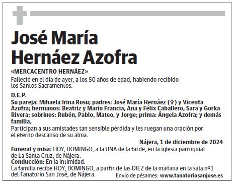 José María Hernáez Azofra