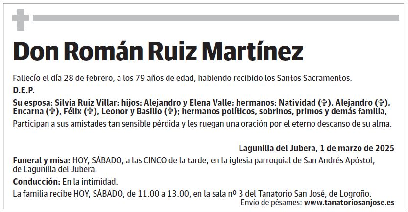 Don Román Ruiz Martínez
