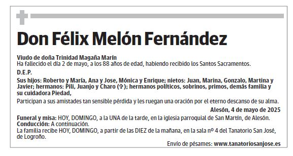 Don Félix Melón Fernández