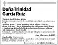 Doña Trinidad  García Ruiz
