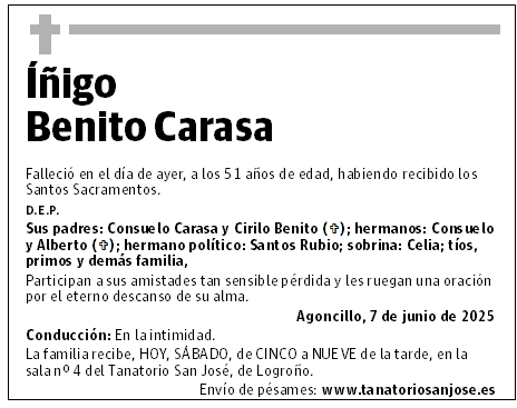 Íñigo Benito Carasa