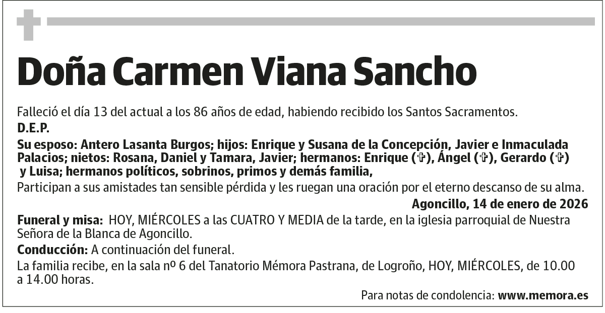 Doña Carmen Viana Sancho