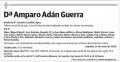 Dª Amparo Adán Guerra