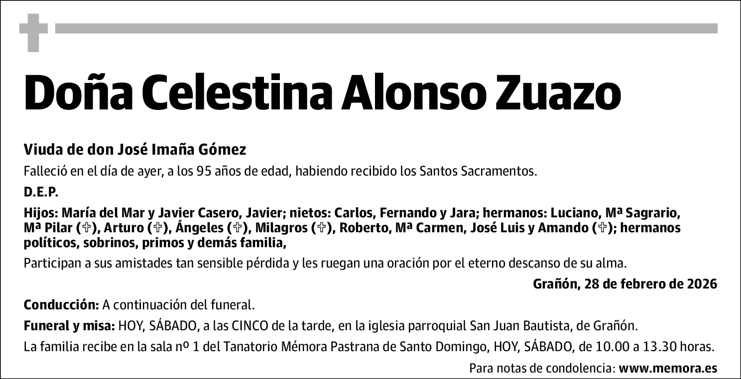 Celestina Alonso Zuazo