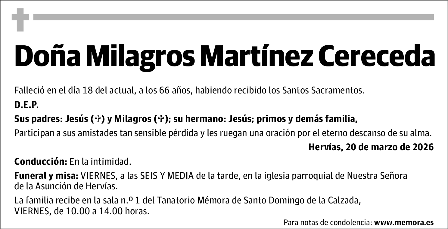 Milagros Martínez Cereceda