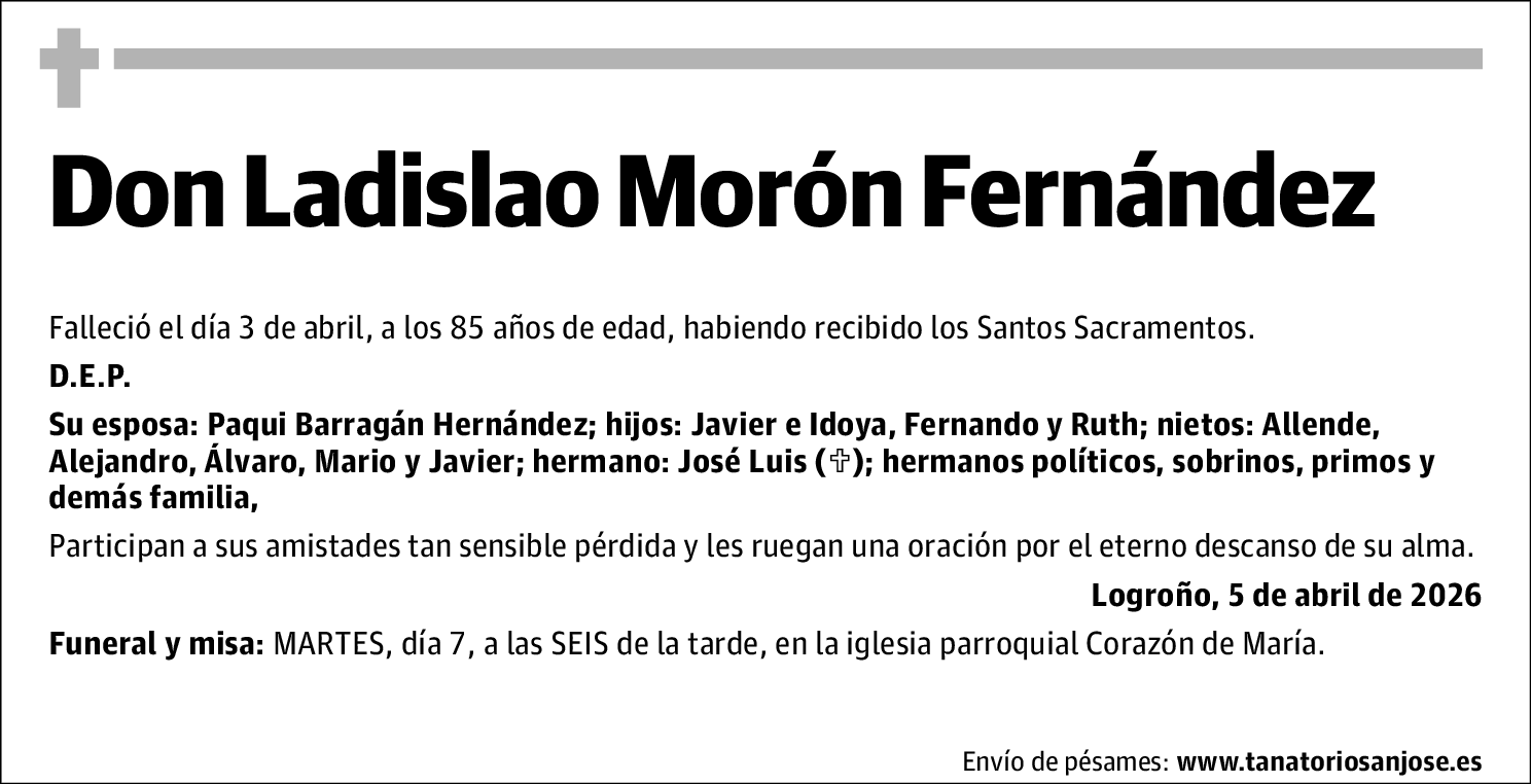 Ladislao Morón Fernández