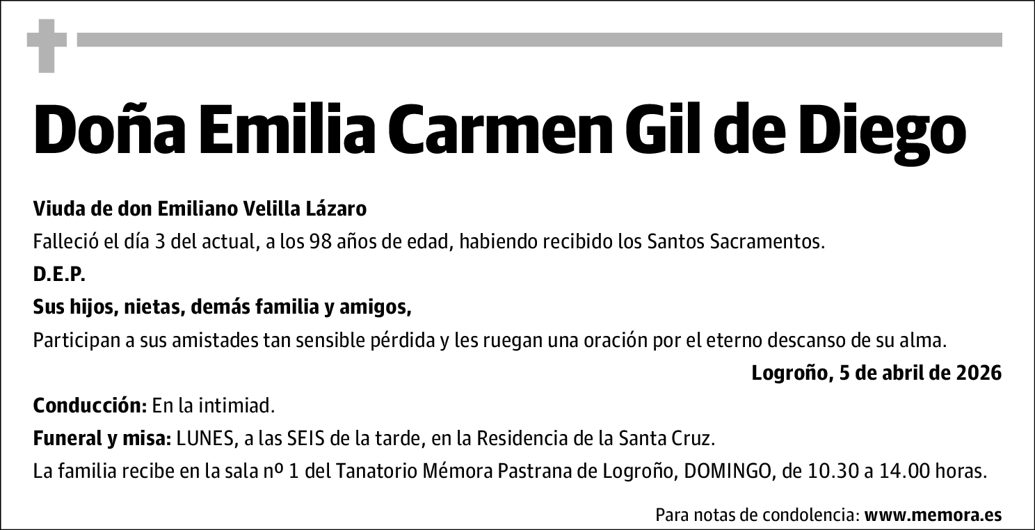 Emilia Carmen Gil de Diego