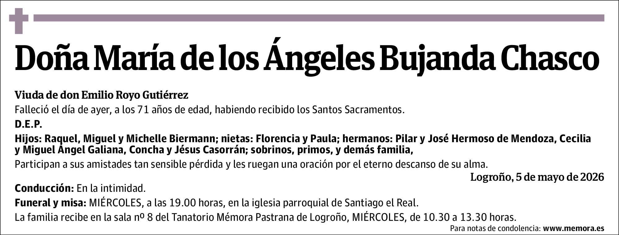 María de los Ángeles Bujanda Chasco