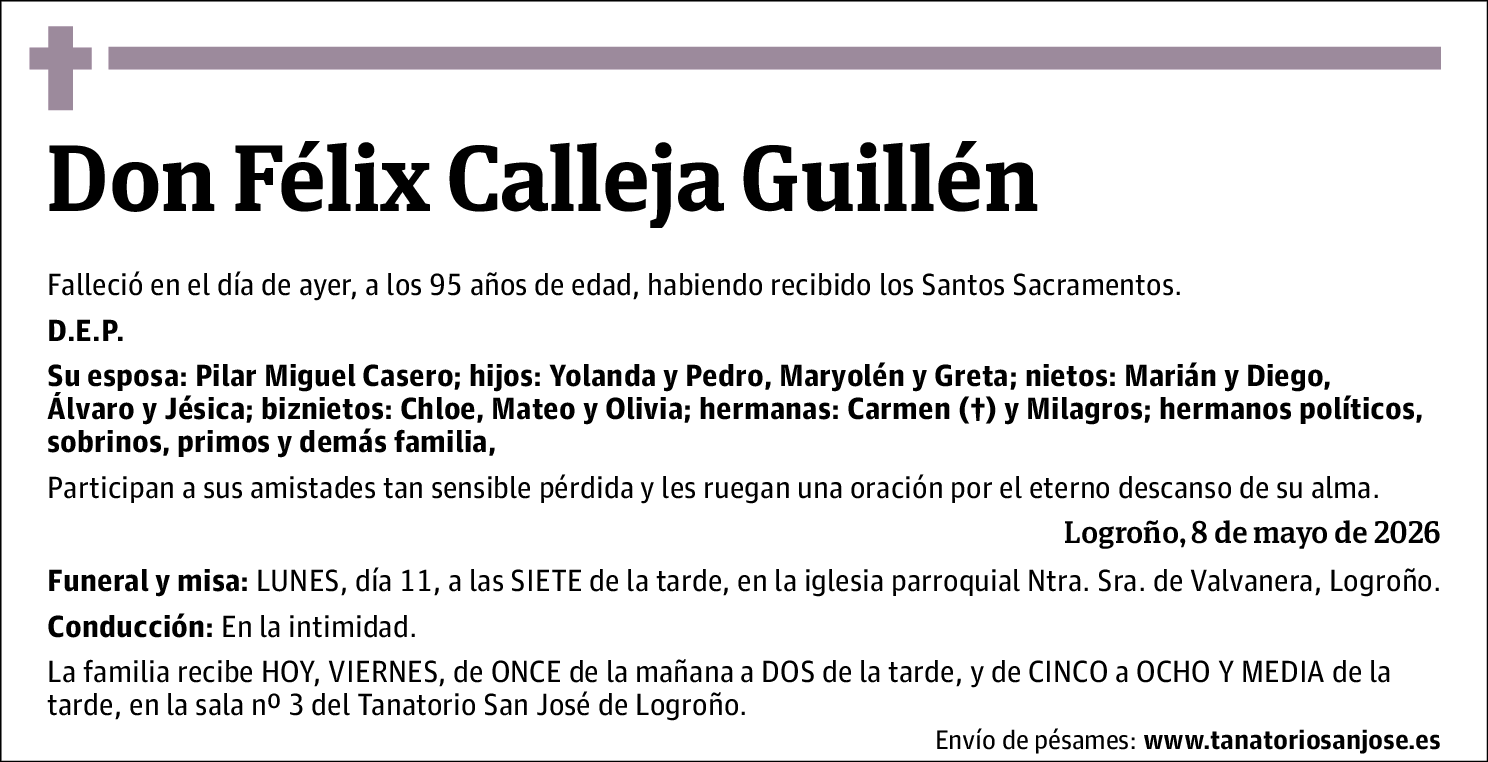 Félix Calleja Guillén