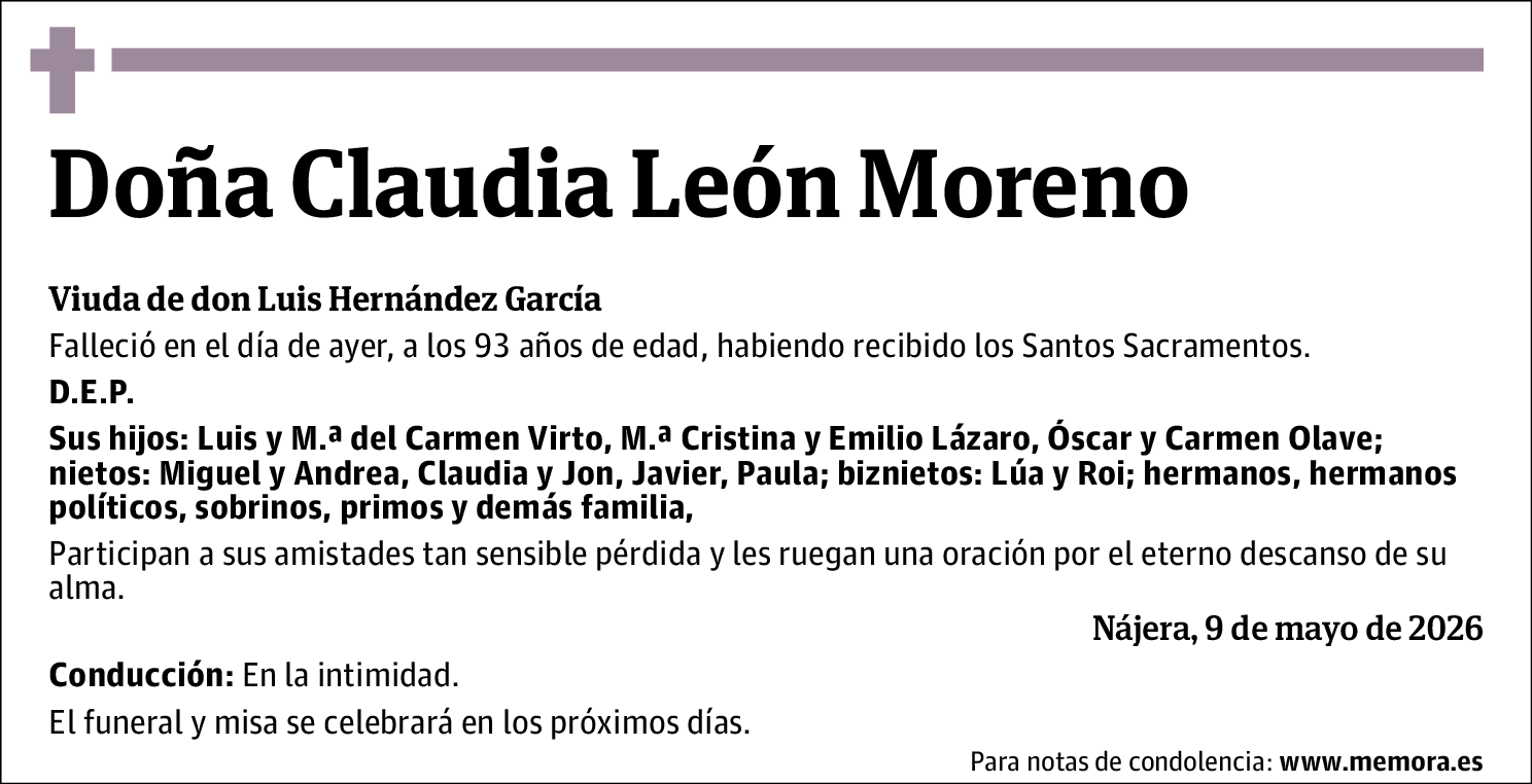 Claudia Leon Moreno