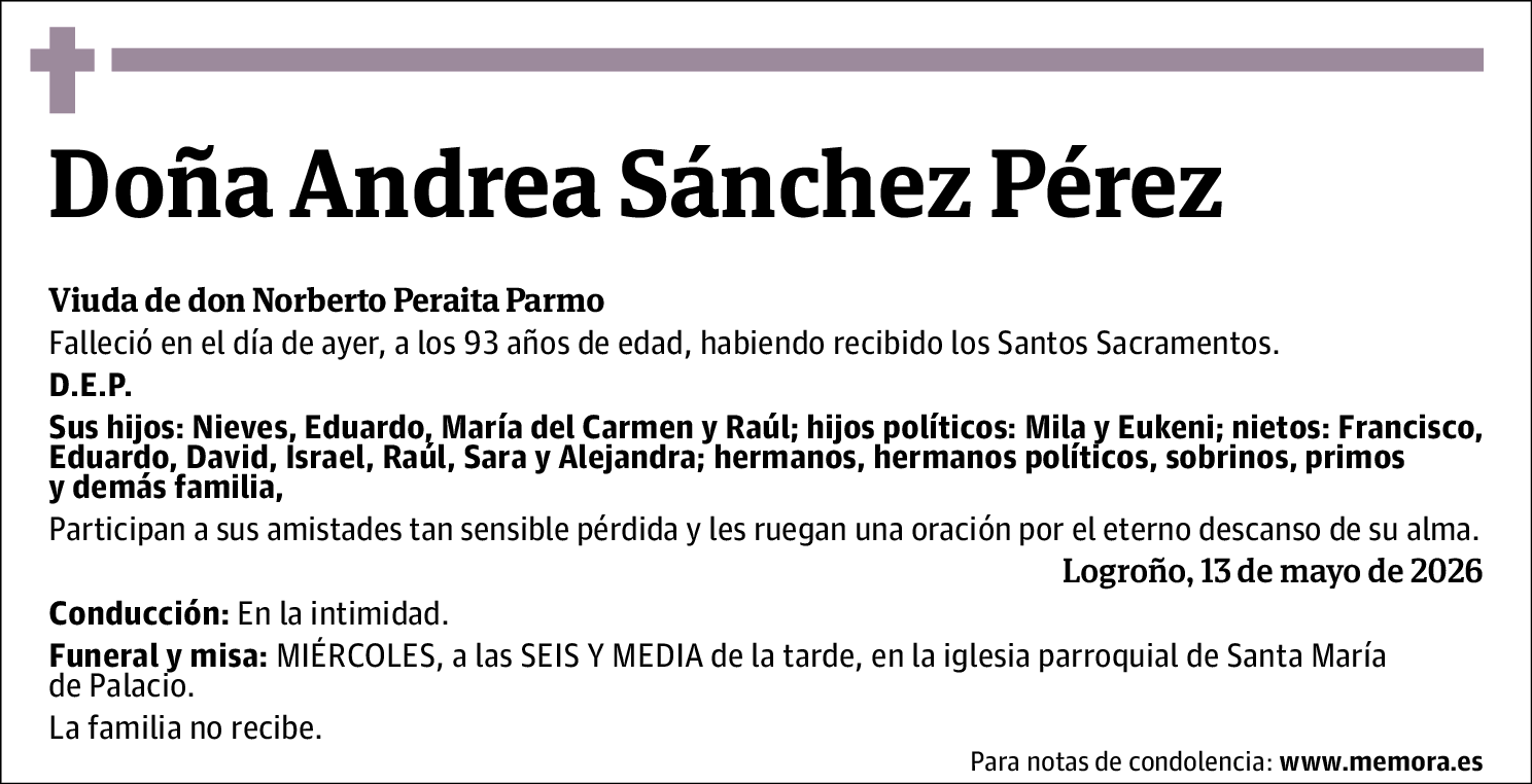 Andrea Sánchez Pérez