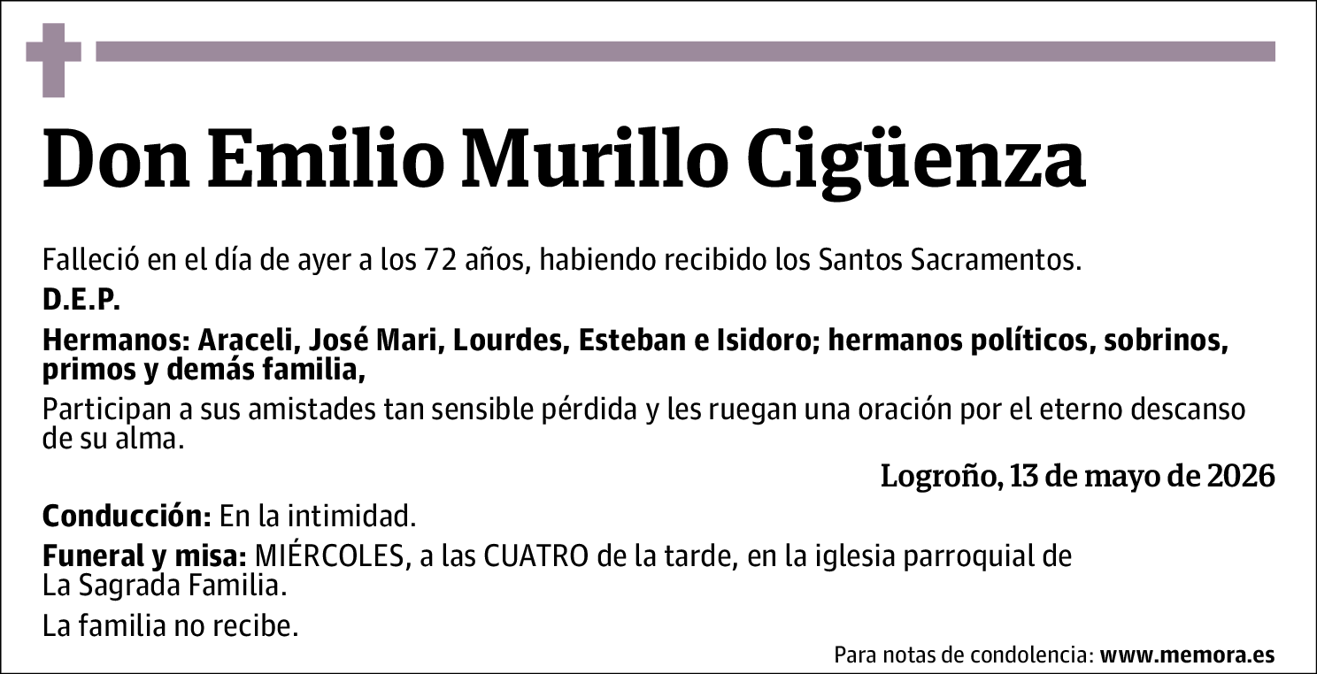 Emilio Murillo Ciguenza
