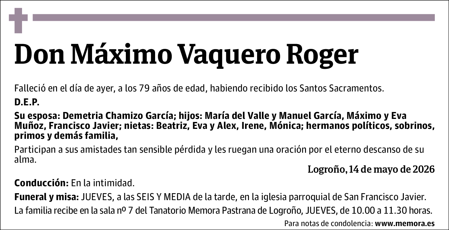 Máximo Vaquer Roger
