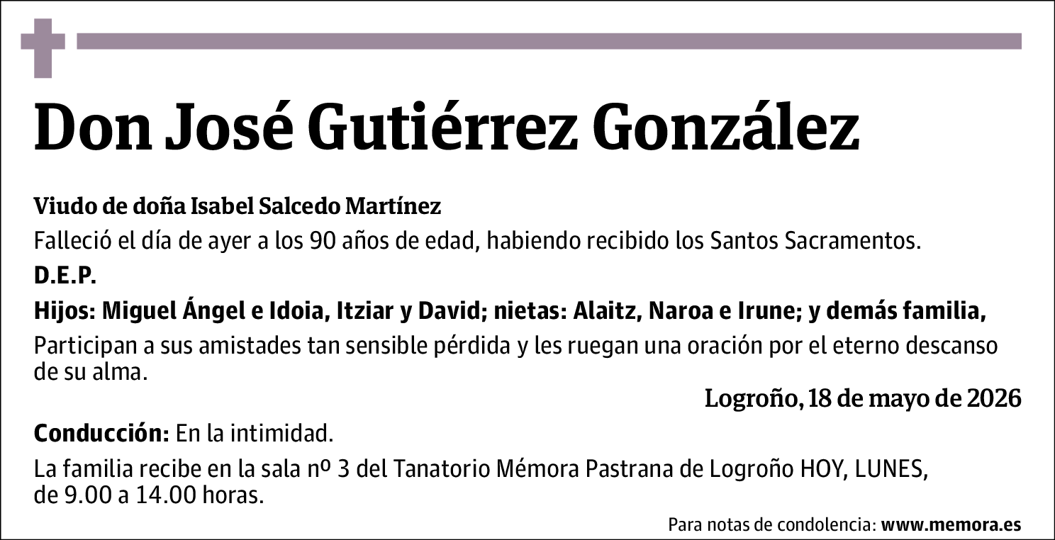 Jose Gutiérrez Gonzalez