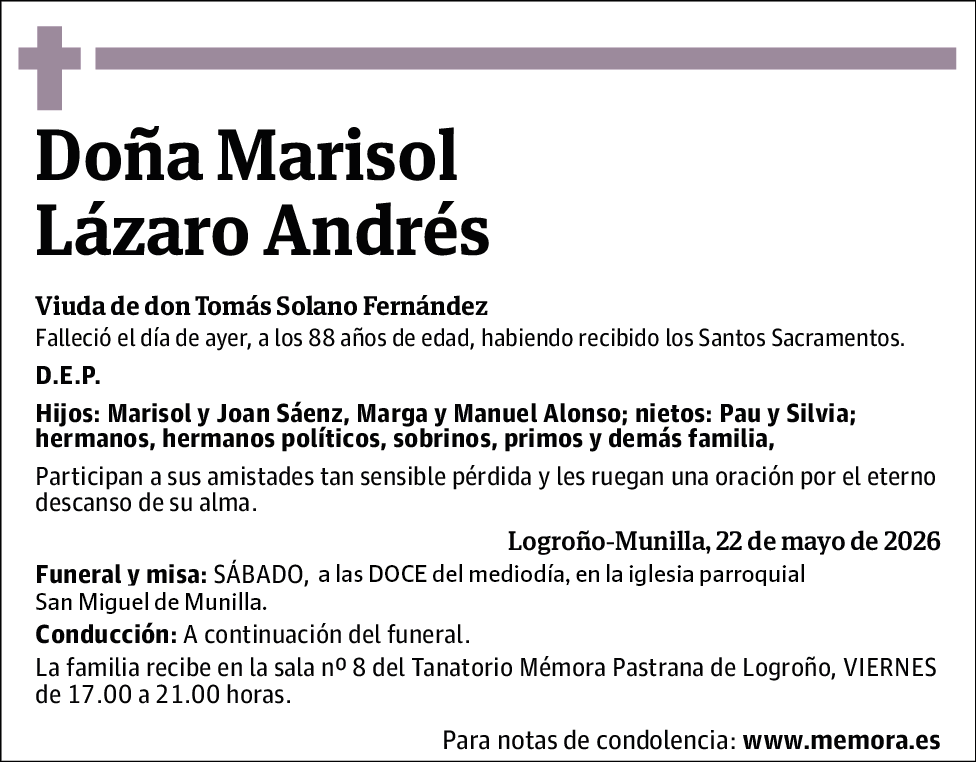 Marisol Lázaro Andrés