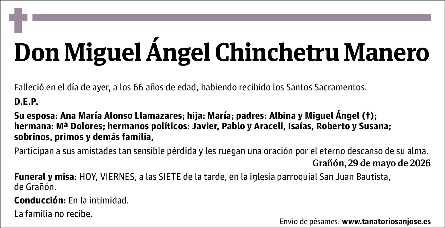 Miguel Ángel Chinchetru Manero