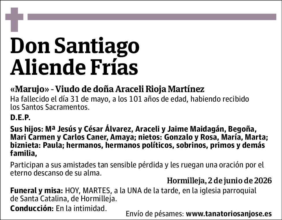 Santiago Aliende Frías