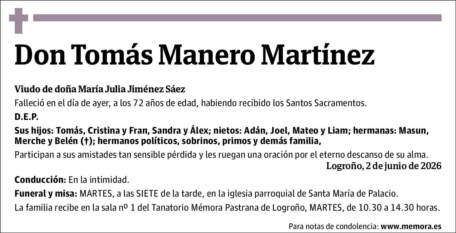 Tomás Manero Martínez