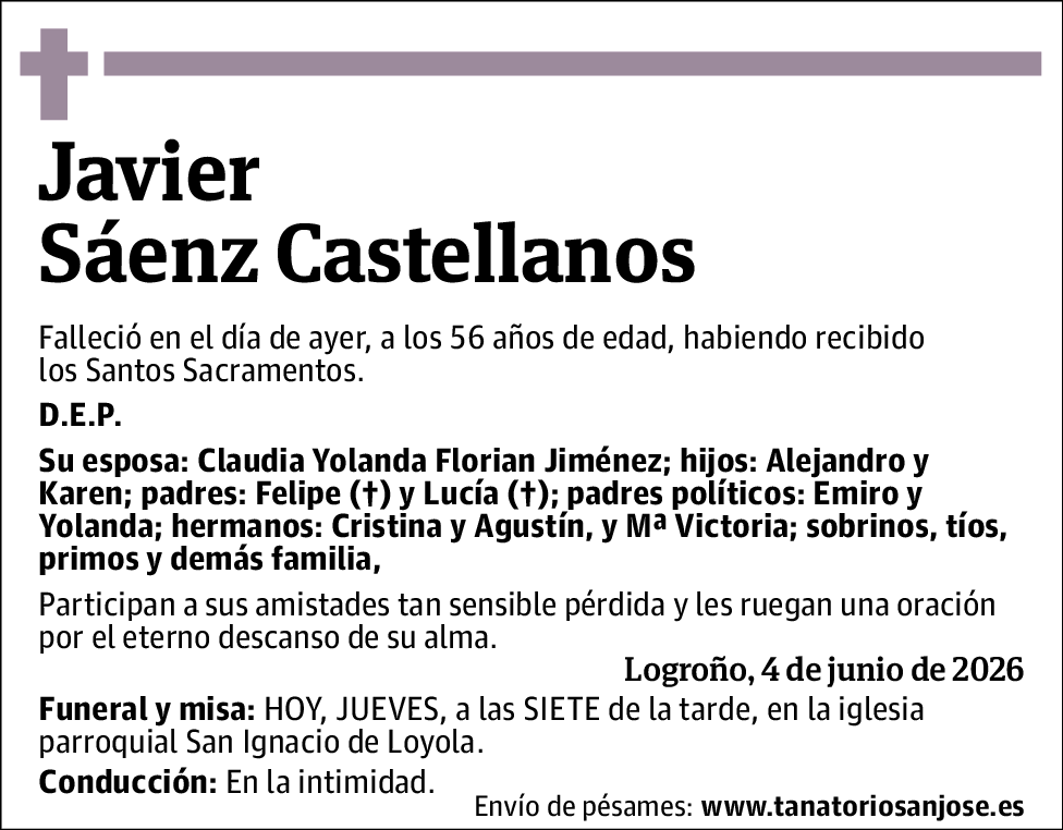 Javier Sáenz Castellanos