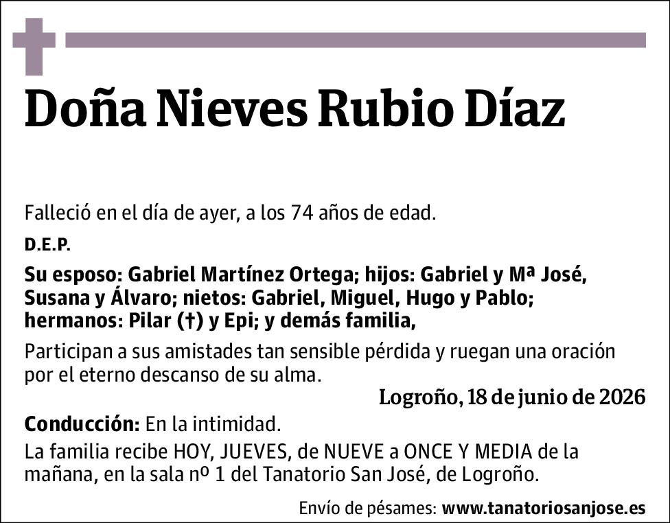 Nieves Rubio Díaz
