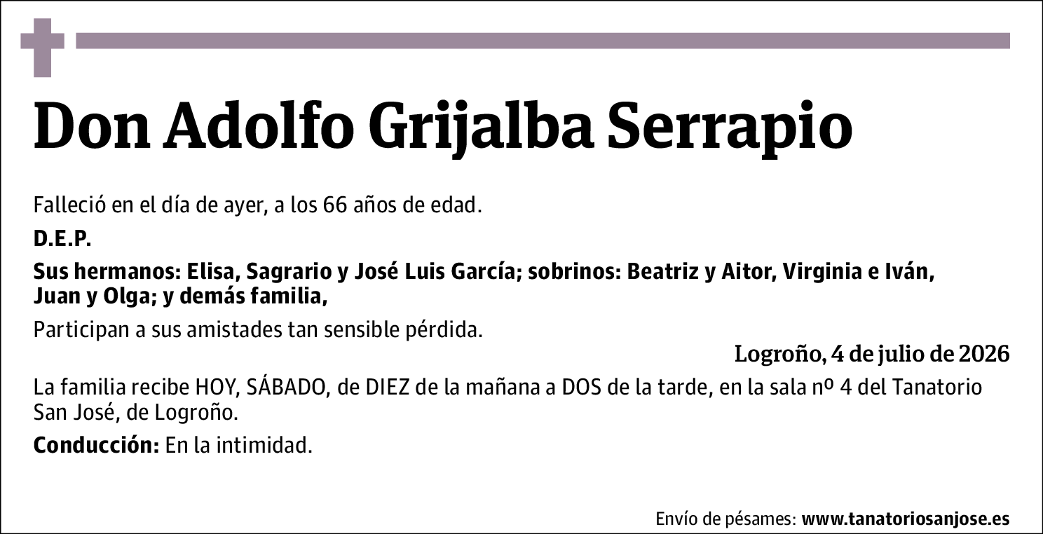 Adolfo Grijalba Serrapio