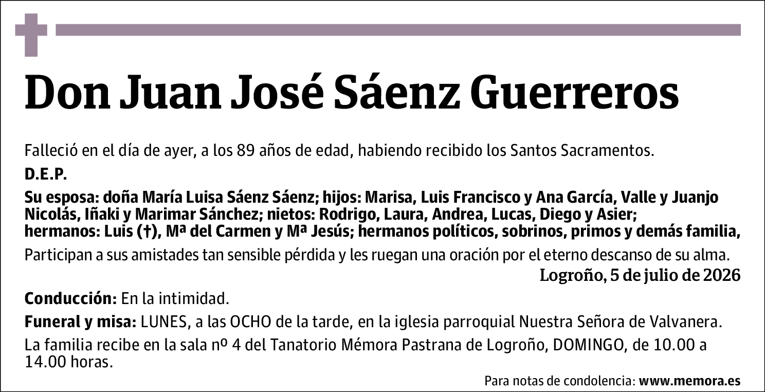Juan José Saenz Guerreros