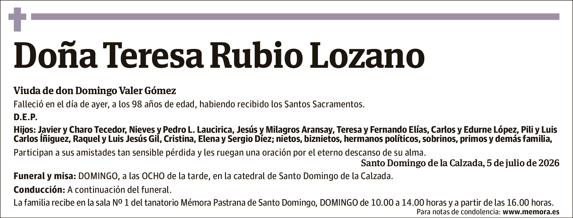 Teresa Rubio Lozano