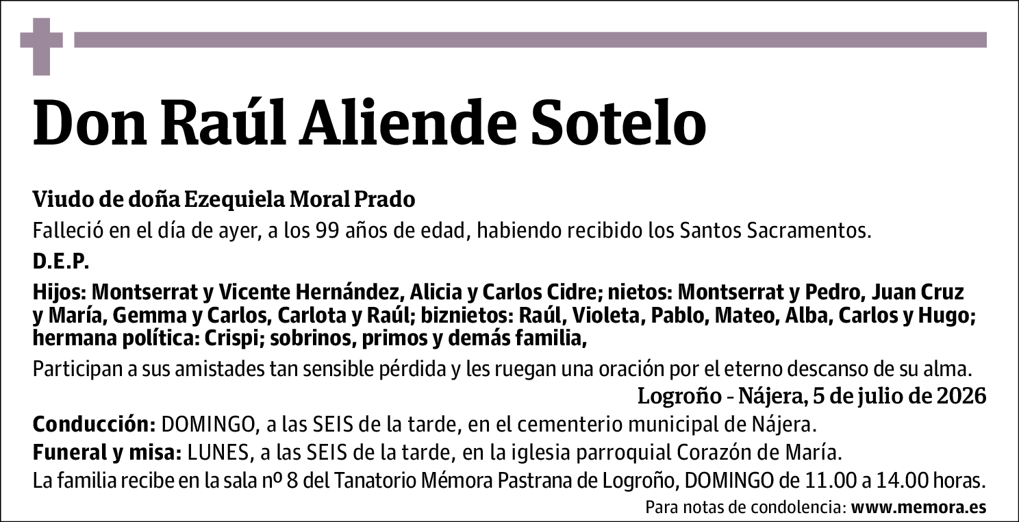 Raul Aliende Sotelo