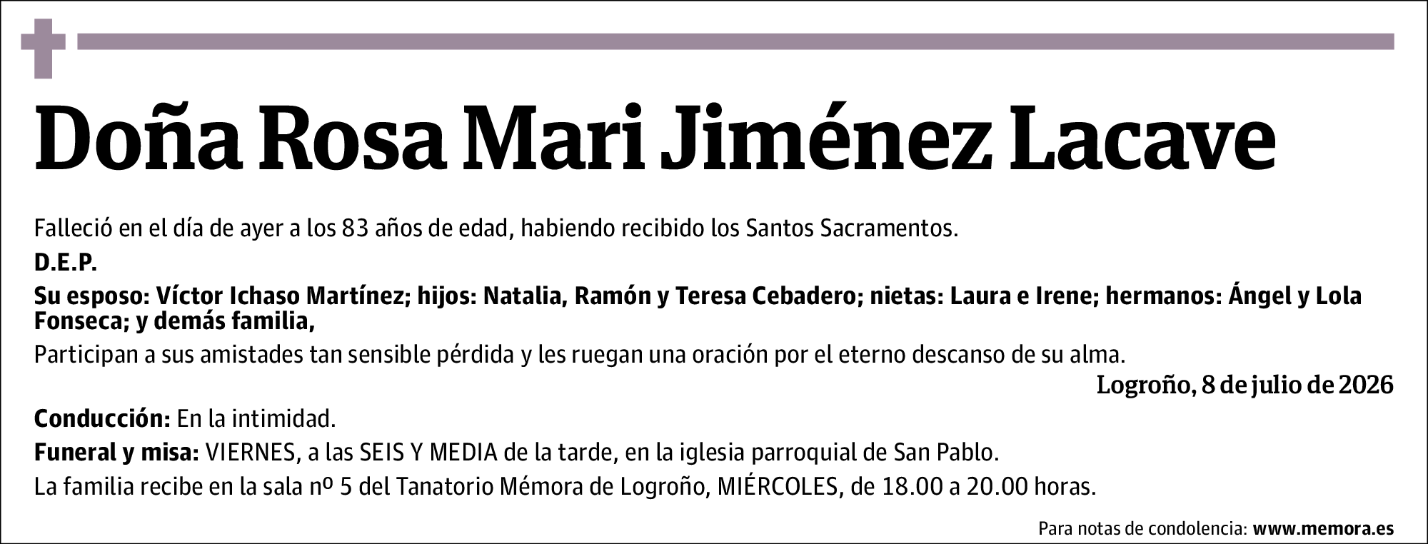 Rosa Mari Jiménez Lacave
