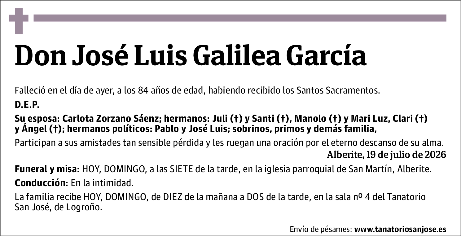 José Luis Galilea García