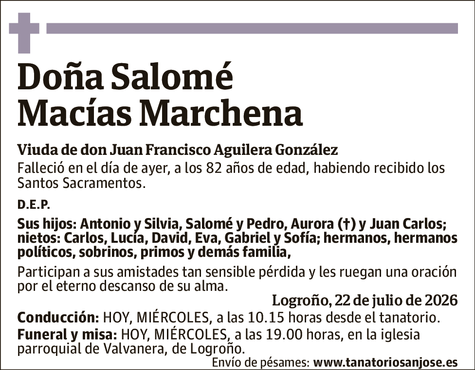 Salomé Macías Marchena